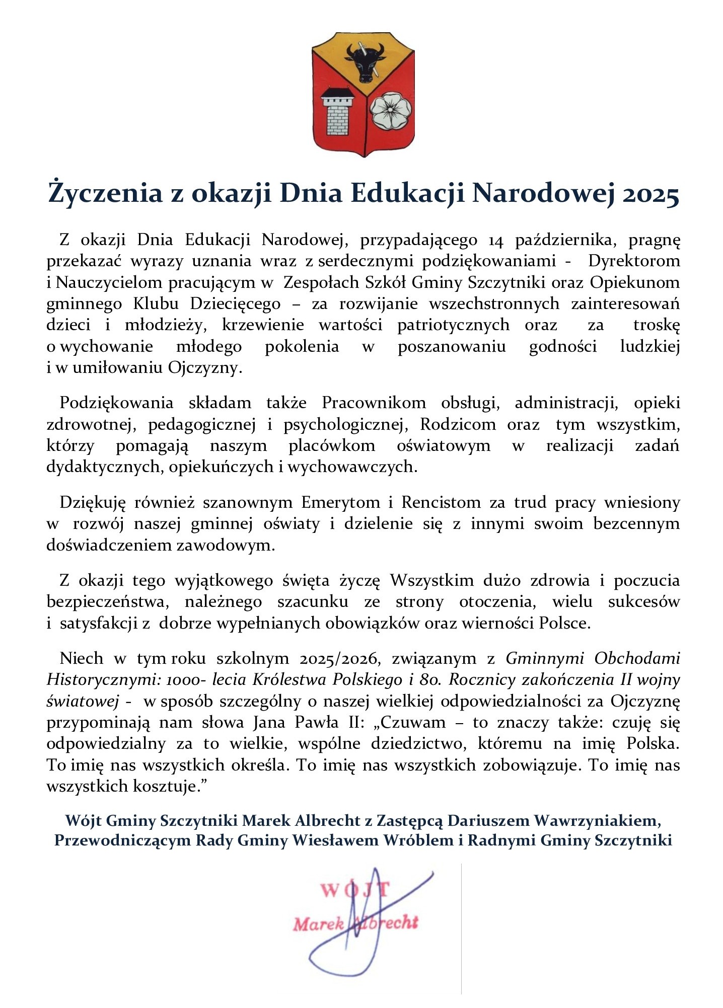 życzenia DEN 14.10.2025 Fb i str