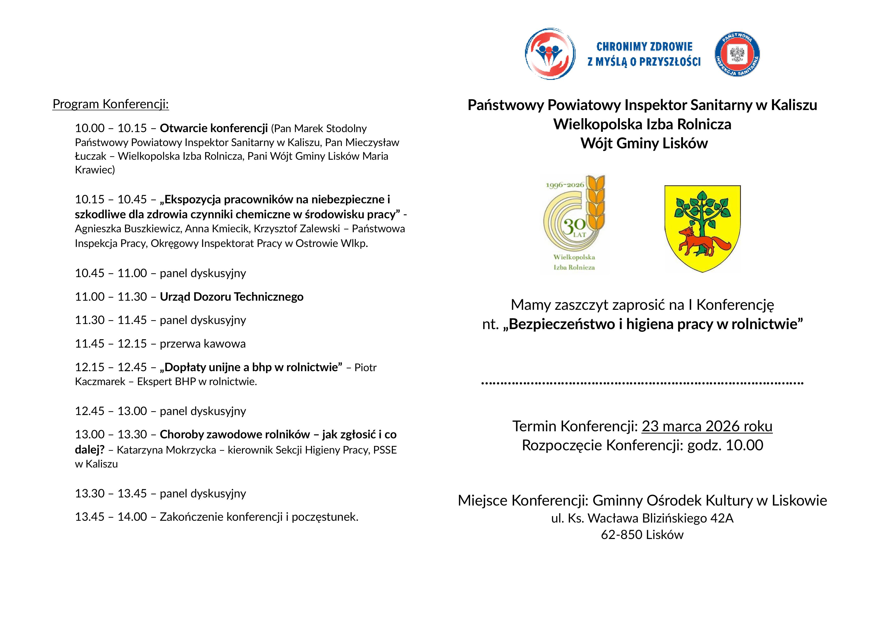 zaproszenie konferencja