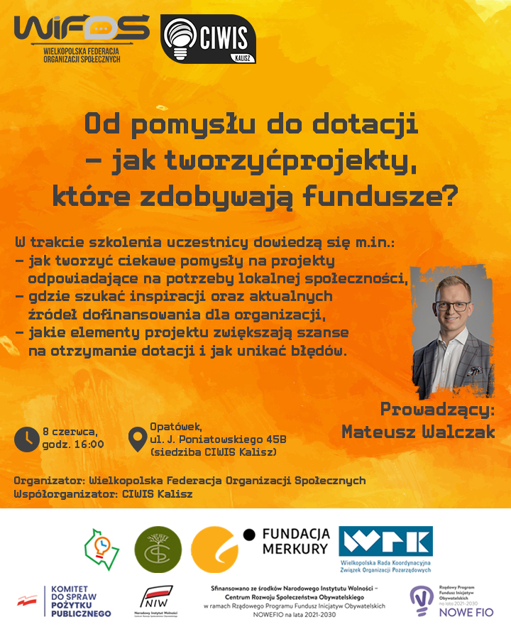 Szkolenie WiFOS plakat 1